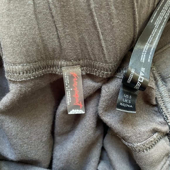 NEW Free People Where The Wind Blows High Rise Black Jogger Womens Size XS - Picture 9 of 16